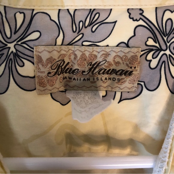 Blue Hawaii Shirts Vintage Mens Blue Hawaii Button Down Surf Board